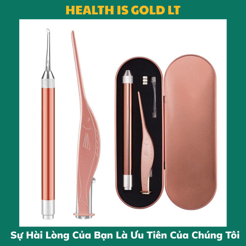 Dụng cụ lấy ráy tai có đèn sáng cao cấp 3 in 1