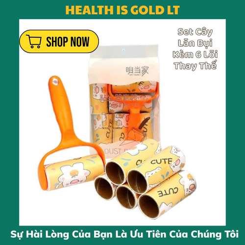 Set Cây Lăn Bụi Kèm 6 Lõi Thay Thế