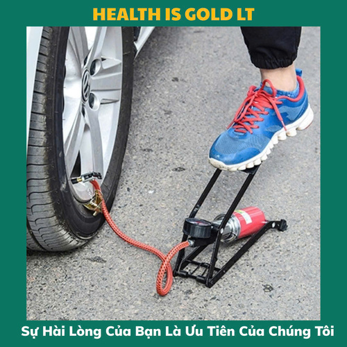 DỤNG CỤ BƠM HƠI ĐẠP CHÂN XE ĐẠP - XE MÁY - Ô TÔ