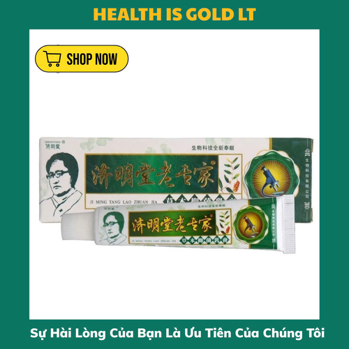 Kem bôi đông y giảm ngứa hắc lào, vẩy nến, á sừng, nứt gót chân 15gr