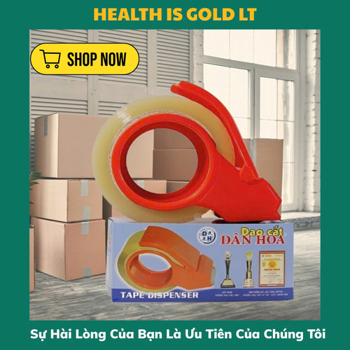 Dao Cắt Băng Keo Cán Sắt Dân Hoa Loại Xịn - Sản Phẩm Gói Hàng Nhanh Chóng